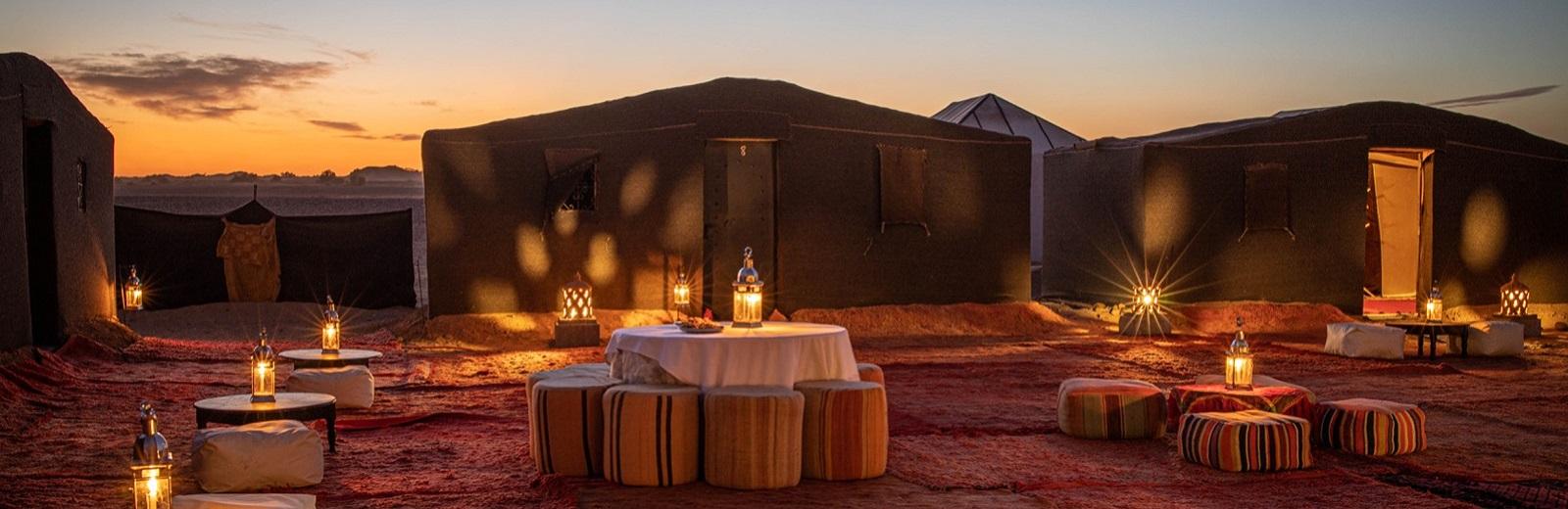 Morocco luxury desert camp