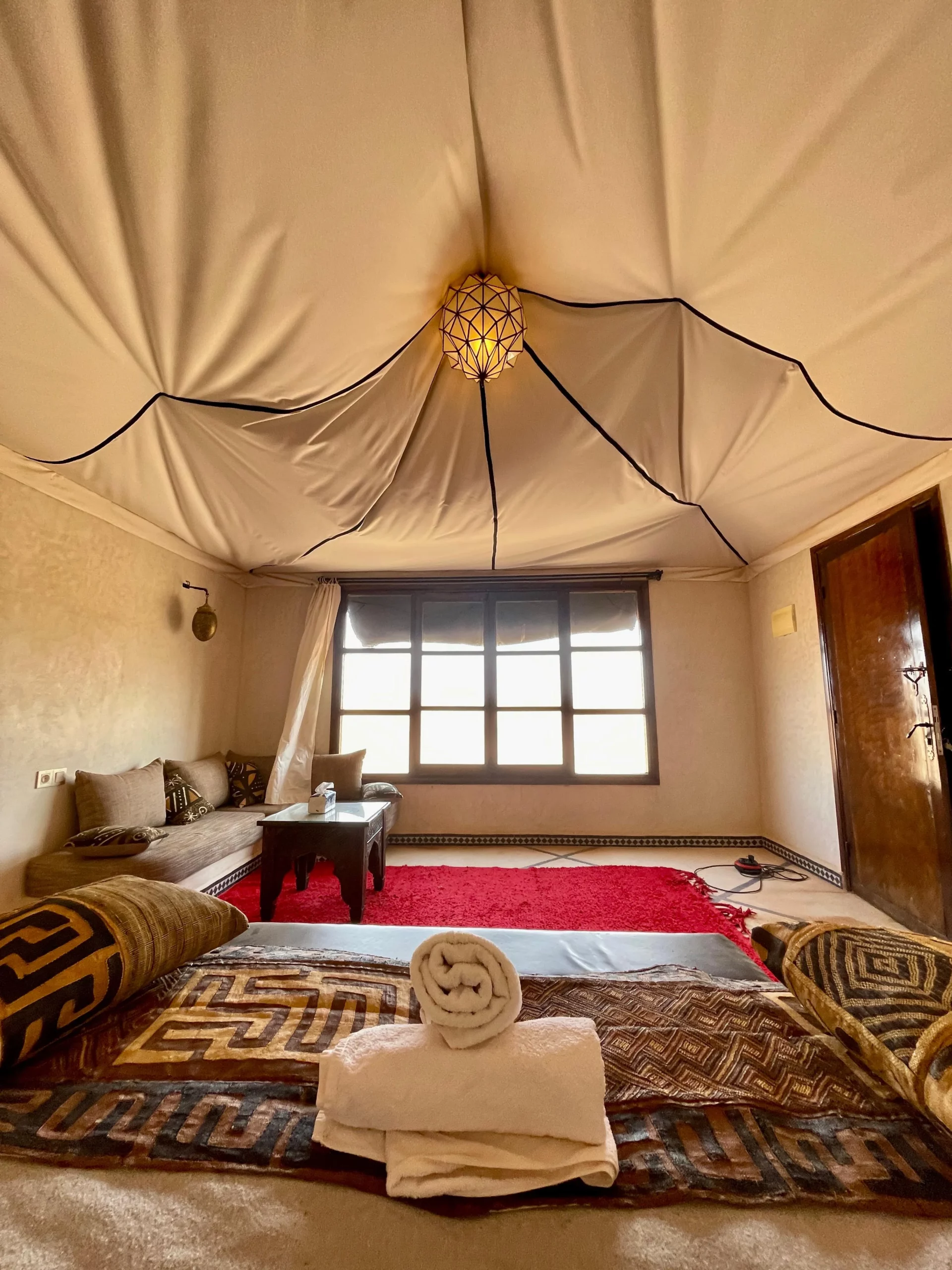 Erg Chigaga dunes panorama