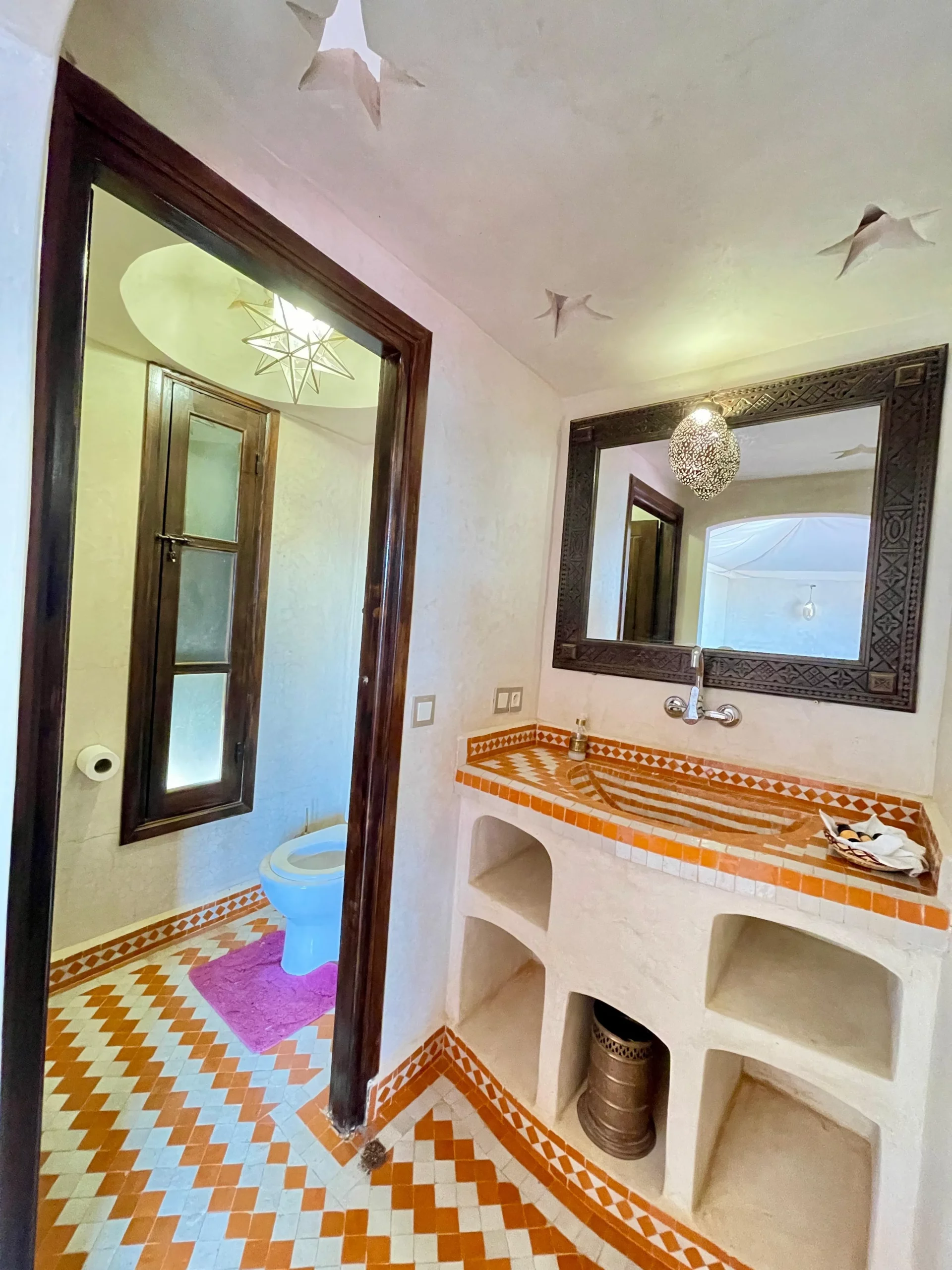 Beautiful desert atmosphere at Mezouaria camp