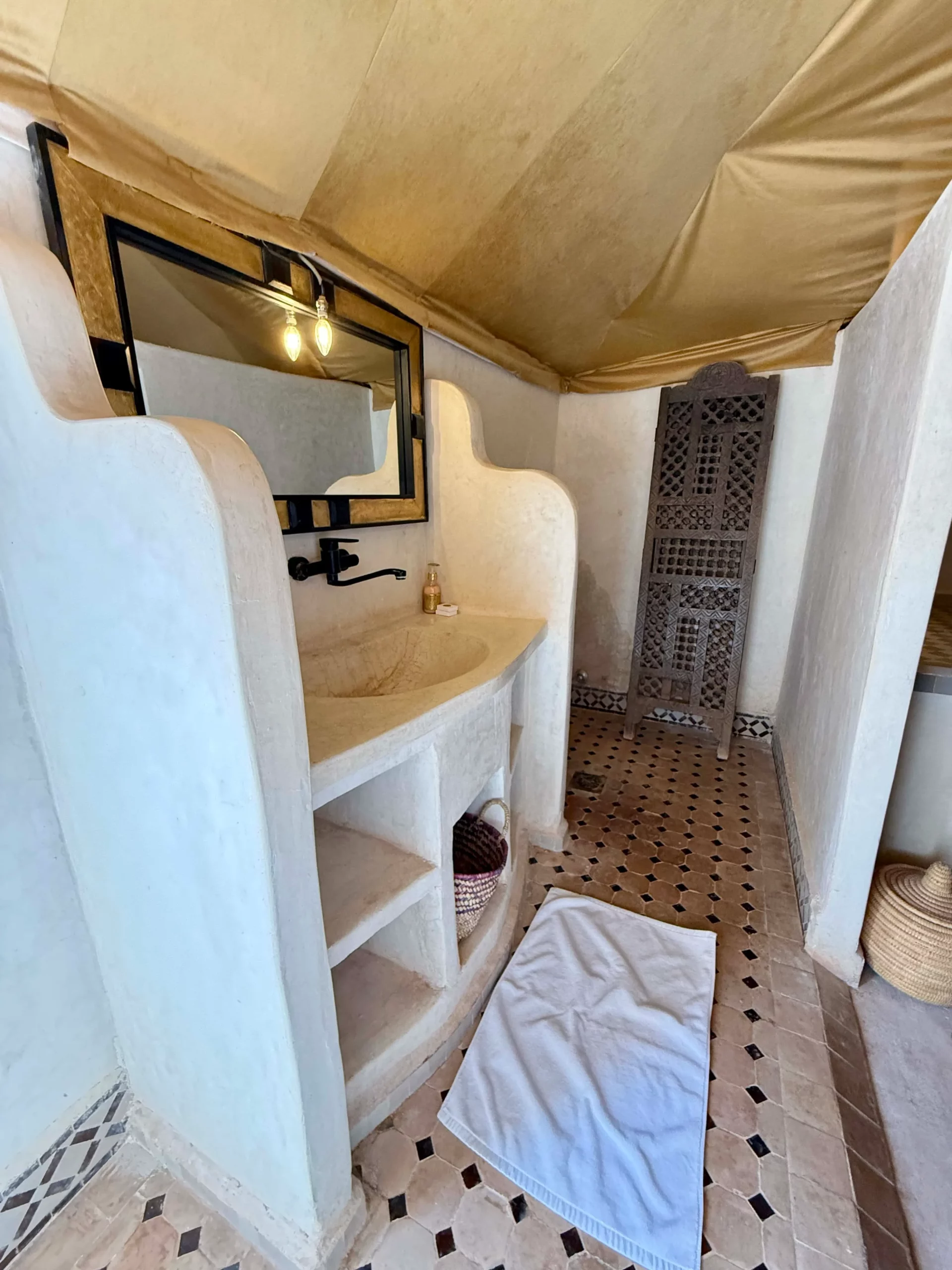 Premium Erg Chigaga desert camp exterior